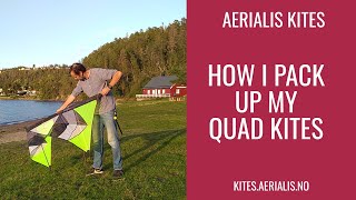 YouTube Tutorial - Pack up your kite
