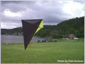 Flying this Eddy kite at 2469 meters above sea level