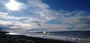 Breaking waves