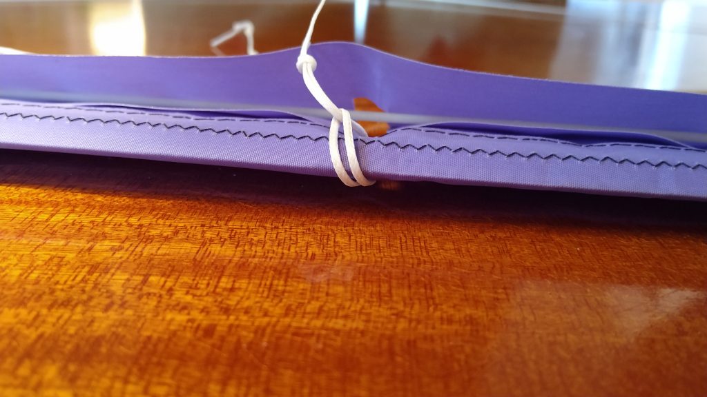 The GF rod sits inside the pocket