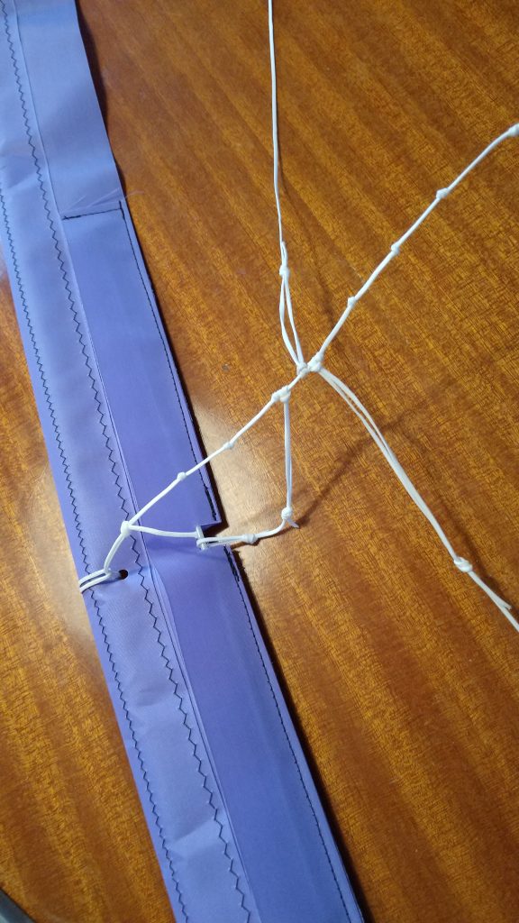 Now the bridle legs are in place too