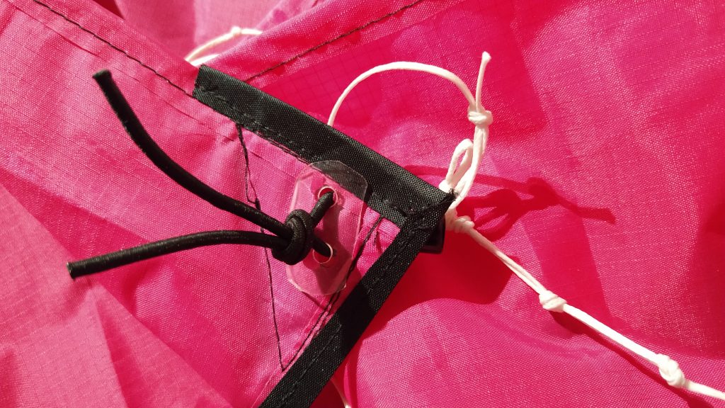 Secure it all using an overhand knot