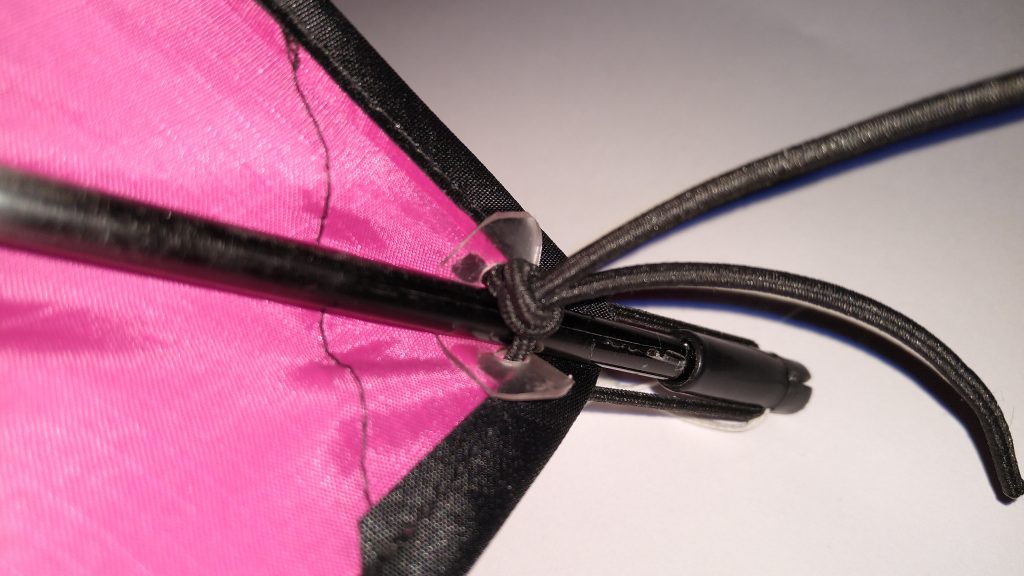 Assemble the kite and it should look something like this!