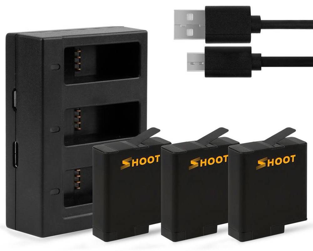 GoPro 3x battery charger