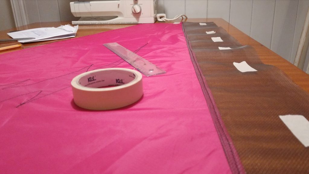 Measured for removing exess mesh