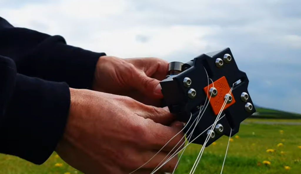 That fancy stuff for dogstake flying