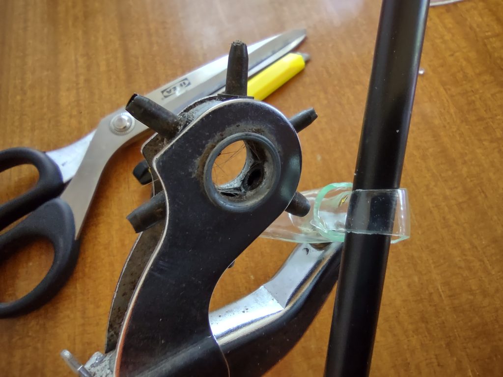 Punching a hole through the lot