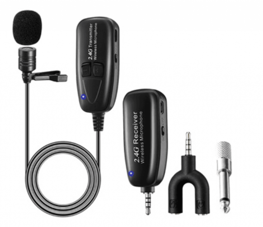 The Lavalier Lapel 2.4G Wireless Microphone