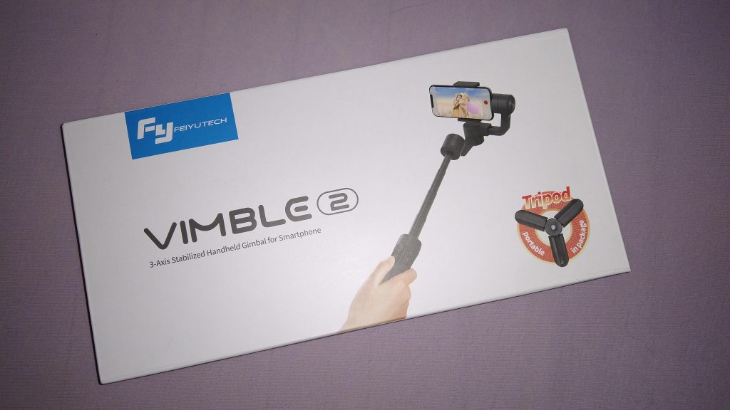 The Vimble 2 comes in a sturdy cardboard box