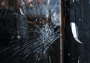 Broken glass