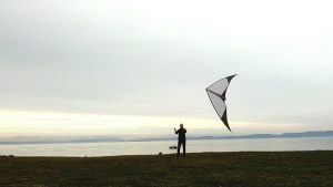 Windless Feather Flying