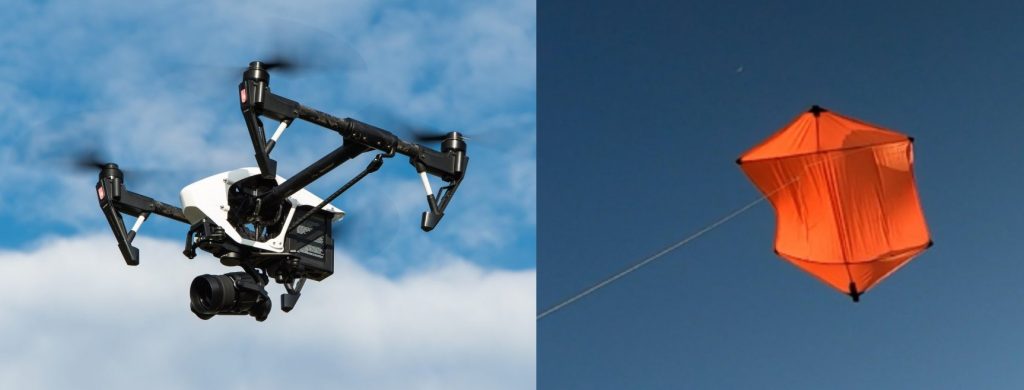 Drone vs Kite