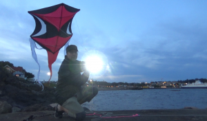Night Flying the Rokkaku