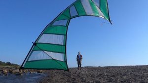 The Triple Vented Green Kite