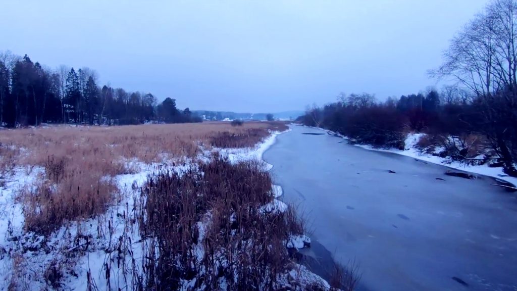 Another shot of the little river (Hobølelva)