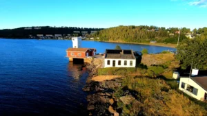 The Torpedo Station at Tronvik Beach