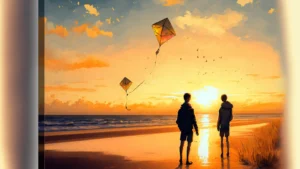 AI kiteflying on the beach