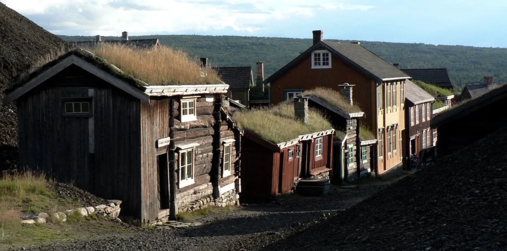 Some of the wooden houses of Røros