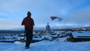 Flying in Røros