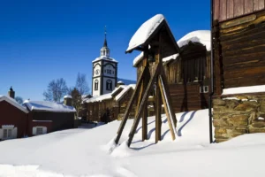 Røros winter bell rower