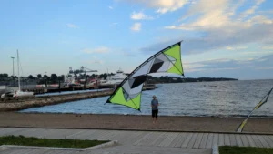 Beach flying the A-Quad Semivented