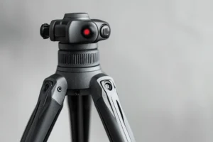 An advanced tripod close-up shot