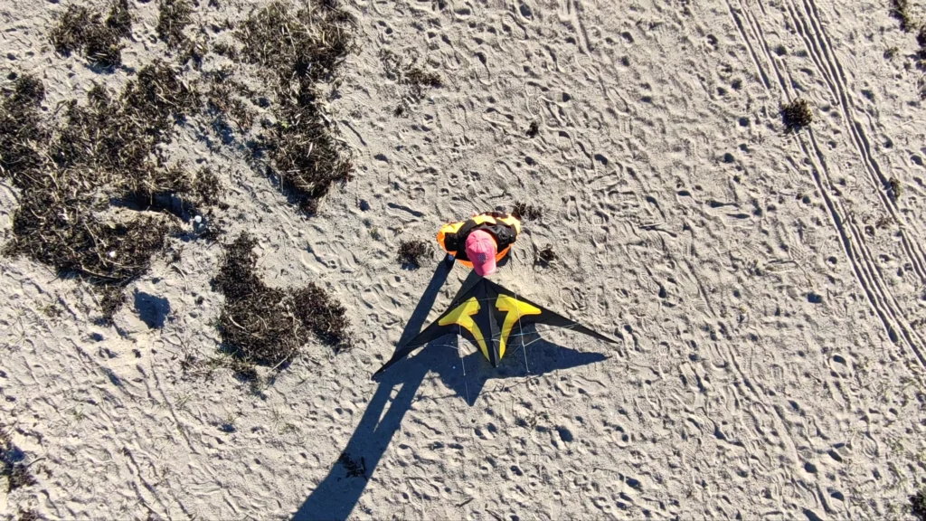 Sven and a kite from above!