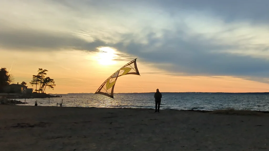 Sunset November Beach Hardcore Flying