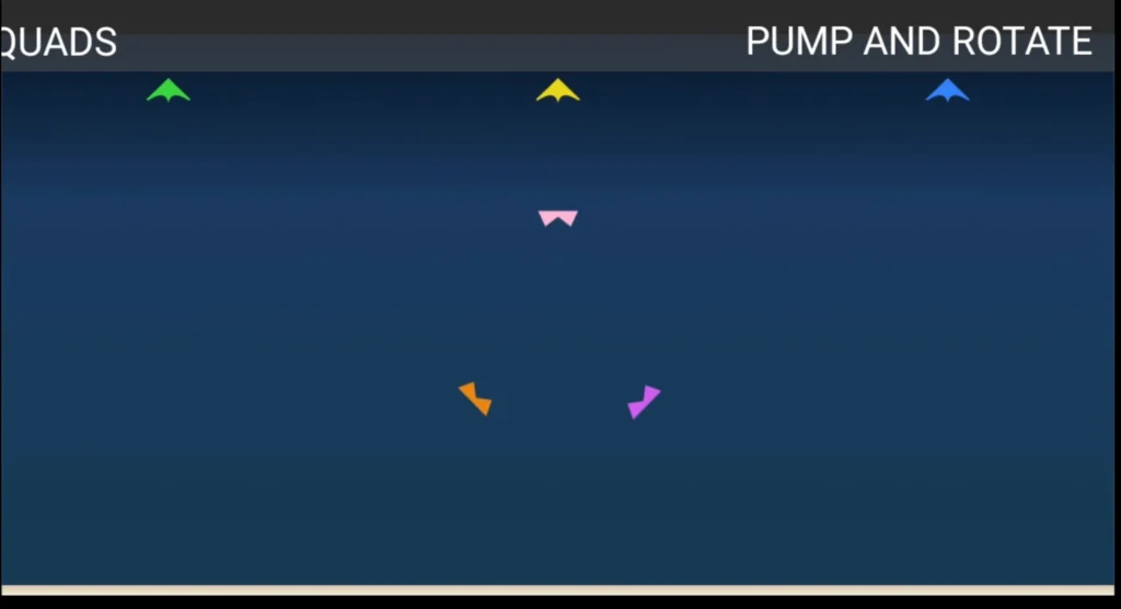 Screenshot of the new 6 kites routine of 2026