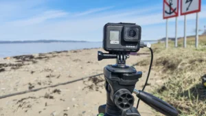 GoPro Camera on a tri-pod