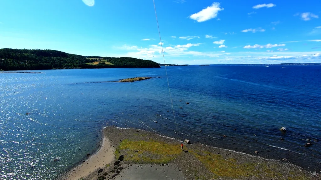 KAPing at its best - aerial view of the beach