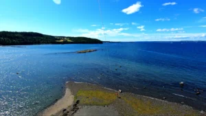 KAPing at its best - aerial view of the beach