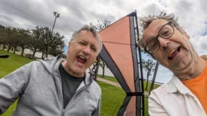 Anders and Sven - Happy campers